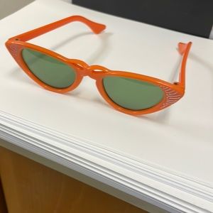 Vintage Orange 1950s sunglasses